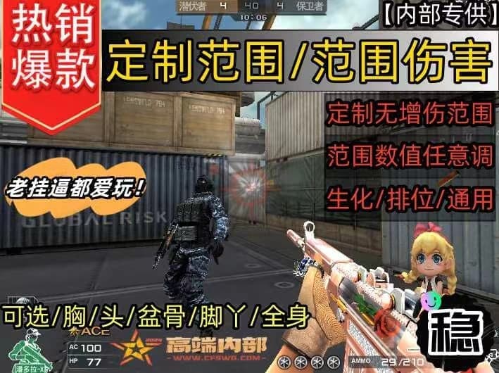 CF透视追踪【龍】主播同款/稳定热销